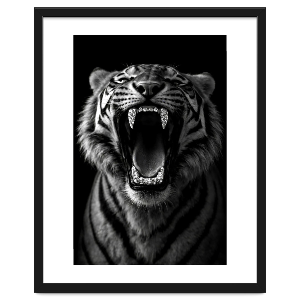 Roaring Tiger portrait