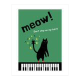meow! - Dancing Cat (Print Only) thumbnail