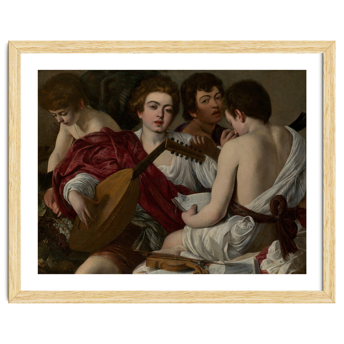 Caravaggio – The Musicians (c.1595)
