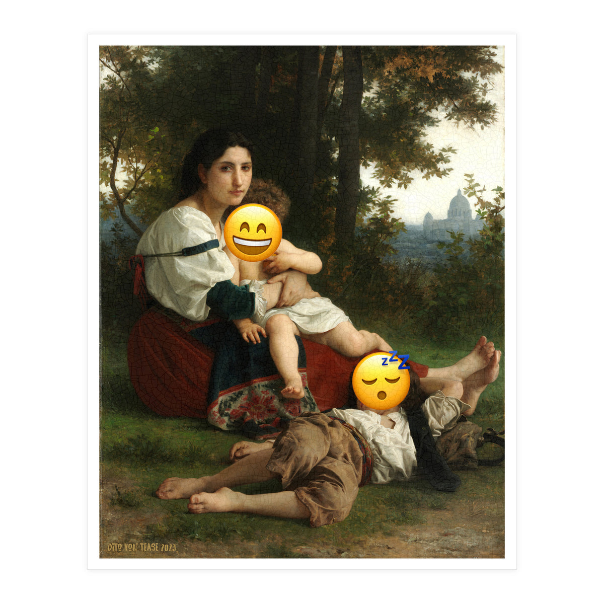 Emoji painting 6 (Print Only)