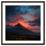Majestic Mountain Peak at Sunset thumbnail