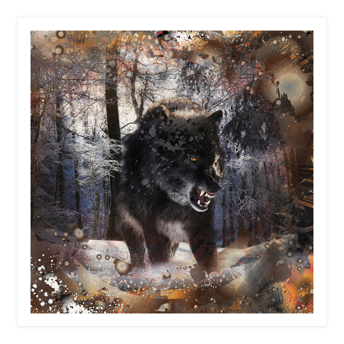 Wolf Forest (Print Only)