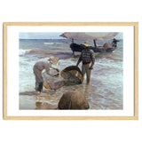'Valencian Fishermen', 1895, Oil on canvas, 65 x 87 cm. thumbnail