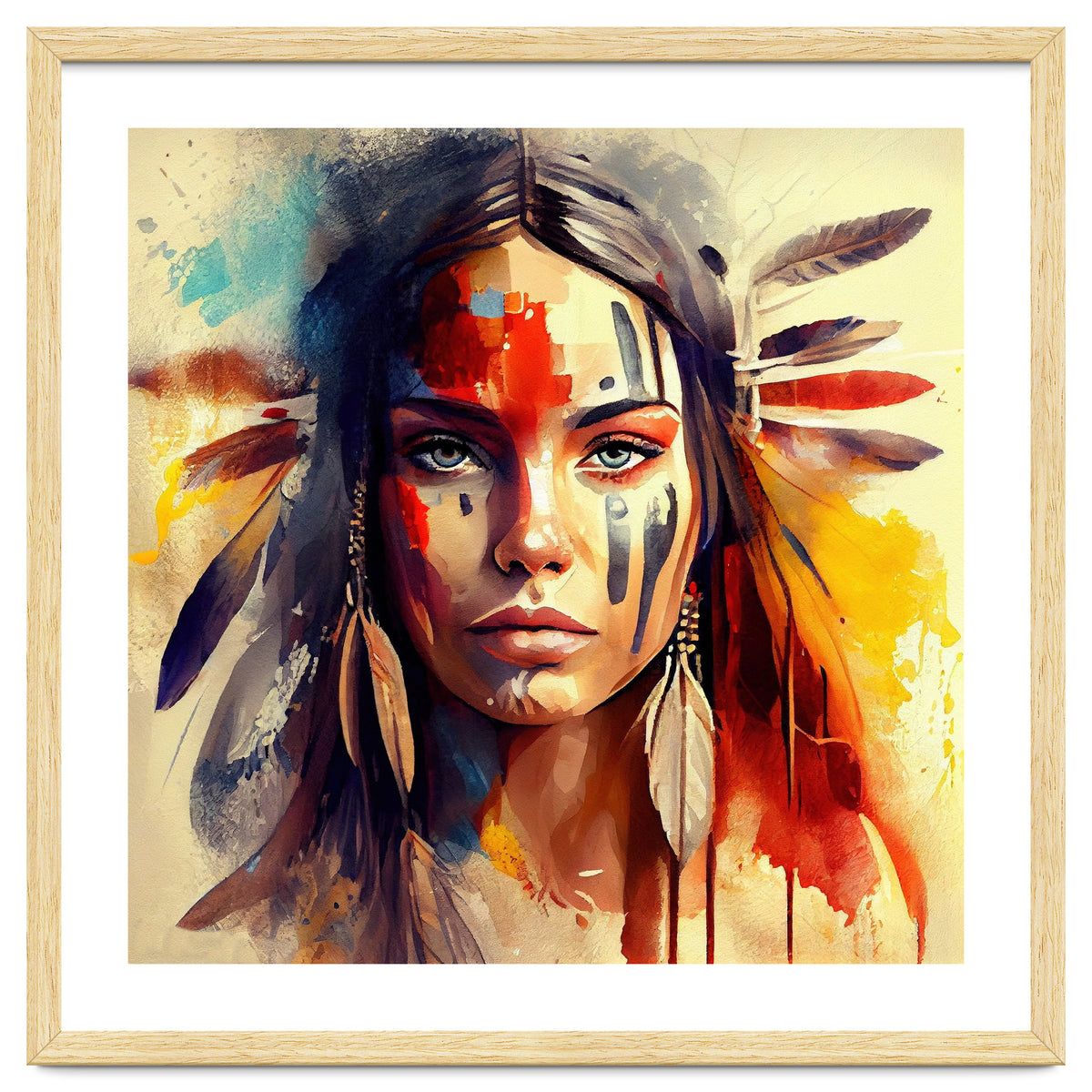 Powerful American Native Woman #3