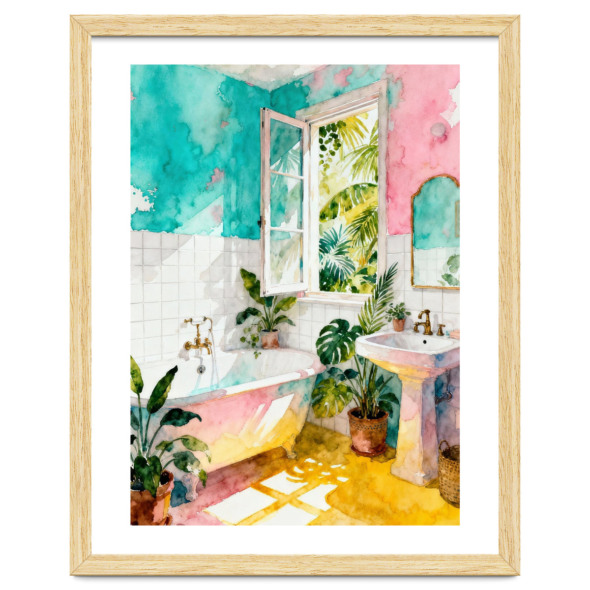 Matisse Inspired Bathroom