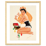 Young And Beautiful Witch Preparing A Love Portion thumbnail