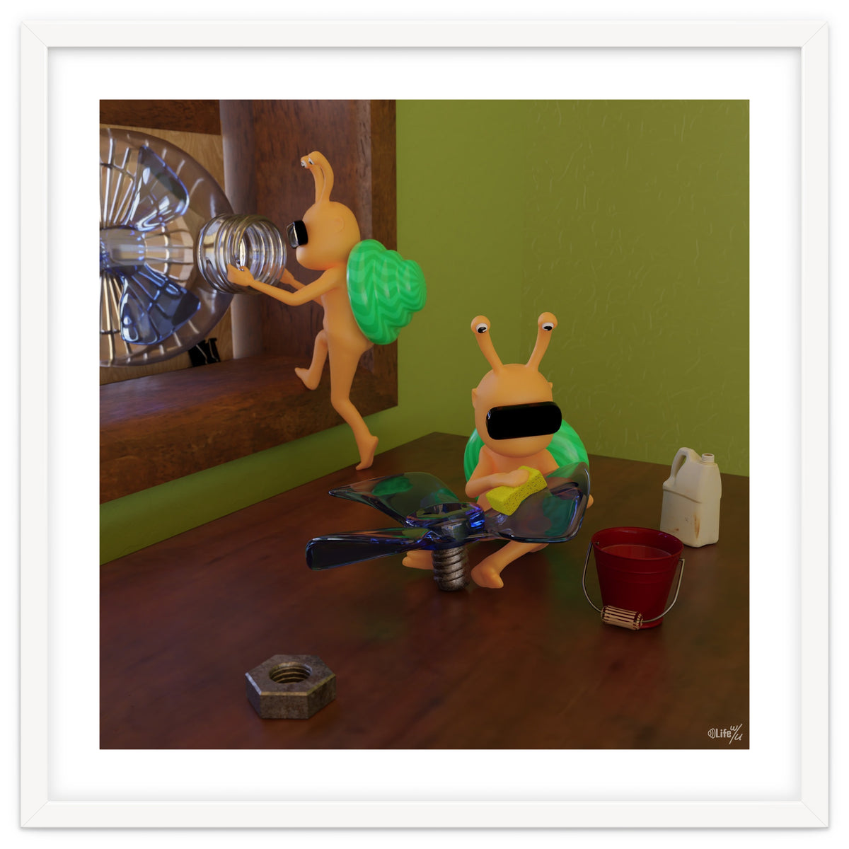 Sustainable Air Cooling System "wip" (Lwuba 036 Air Cooler 01)