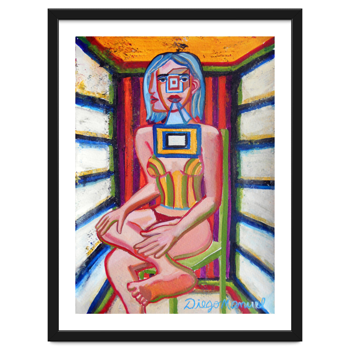 Mujer En La Silla 12