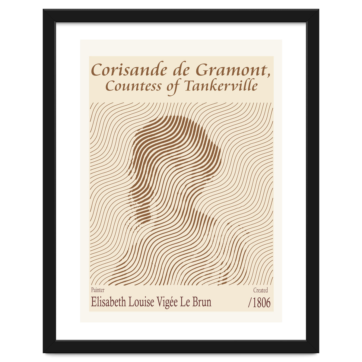 Corisande De Gramont, Countess Of Tankerville – Elisabeth Louise 1806