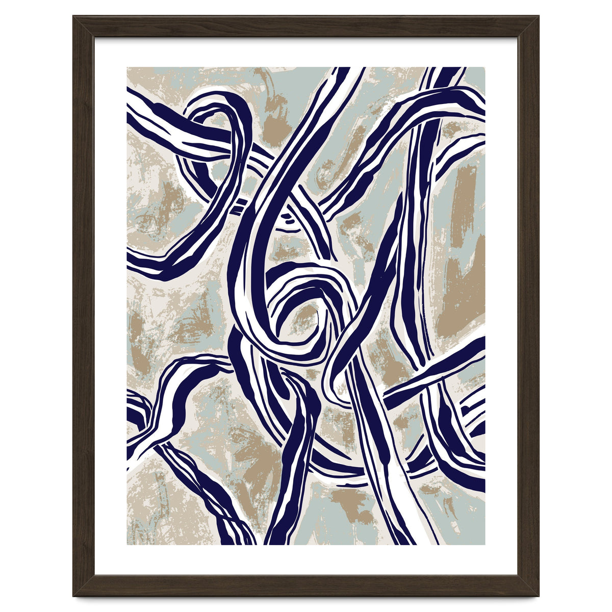 Follow the lines Abstract knots