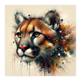 Watercolor Cougar Portrait (Print Only) thumbnail