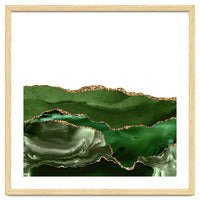 Green & Gold Agate Texture 25