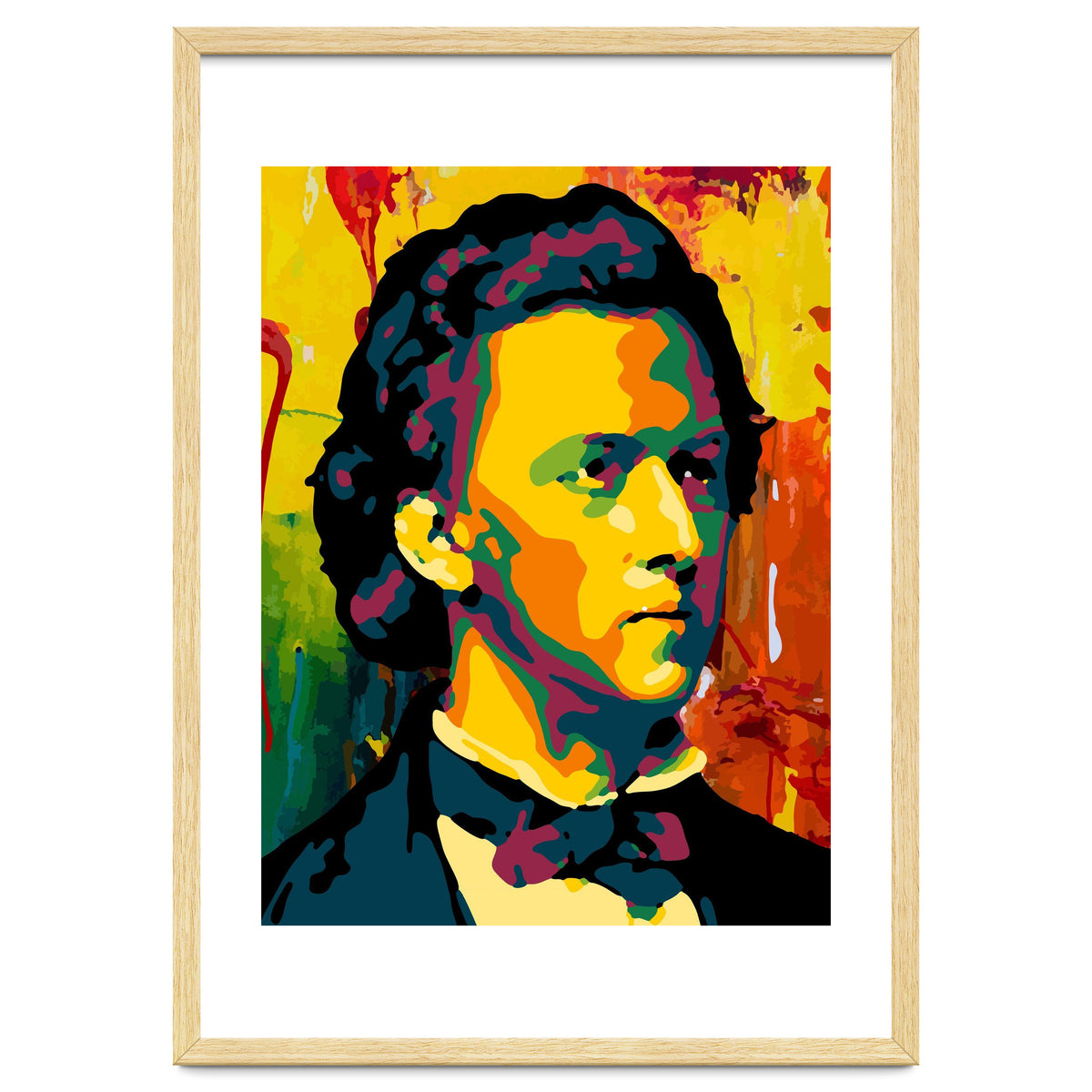 Frederic Chopin Abstract Art