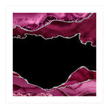 Burgundy & Silver Agate Texture 04 (Print Only) thumbnail