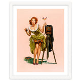 Sexy Pinup Woman On Photo Session thumbnail