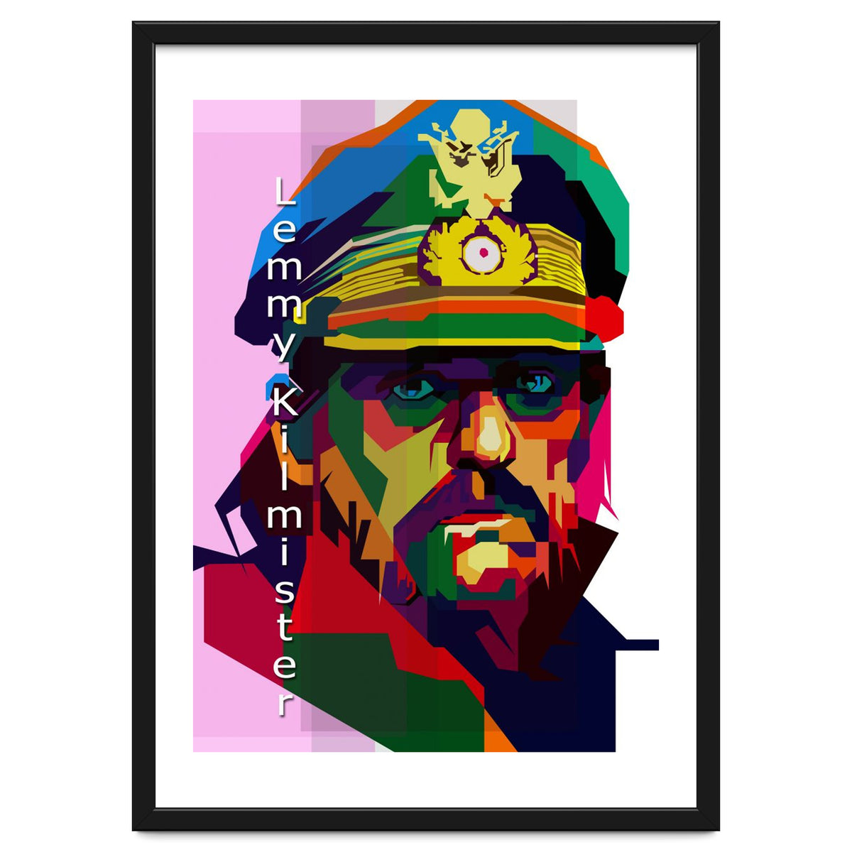 Lemmy Kilmister Motorhead English Metal Pop Art Wpap