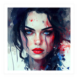 Watercolor Modern Snow White (Print Only) thumbnail