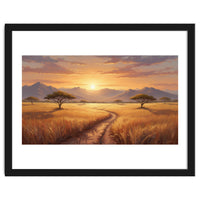 Golden Peak Sunset