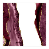 Burgundy & Gold Agate Texture 20 (Print Only) thumbnail