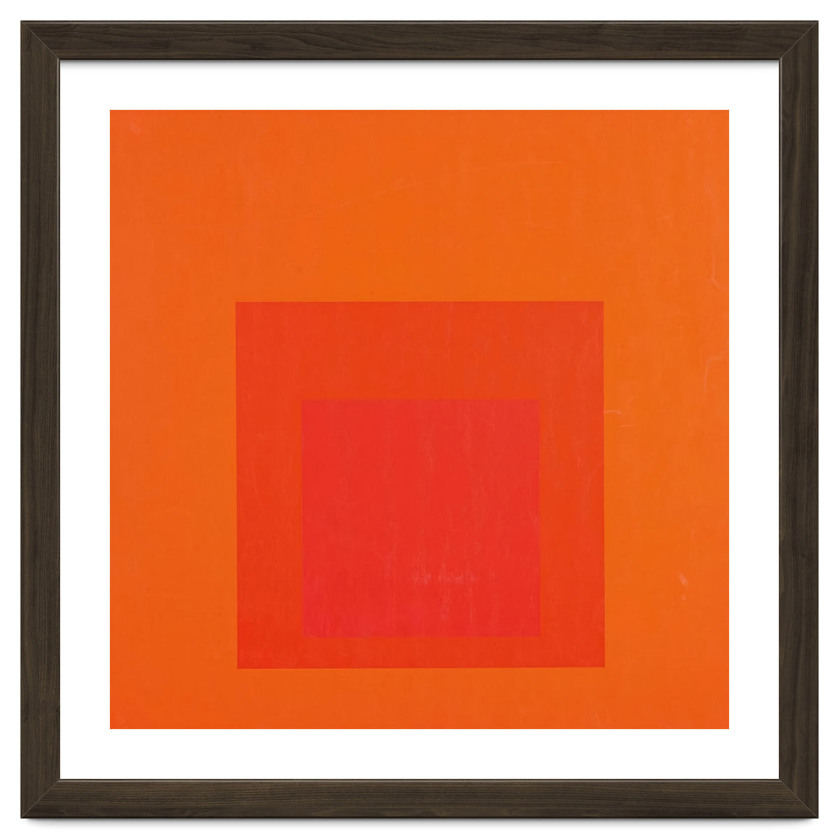 JOSEF ALBERS - HOMAGE TO THE SQUARE RED