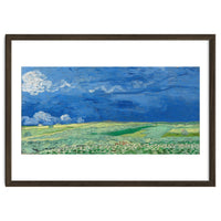 Wheatfield under Thunderclouds. Date: July 1890, Auvers-sur-Oise. Dimensions: 50.4 cm x 101.3 cm,...