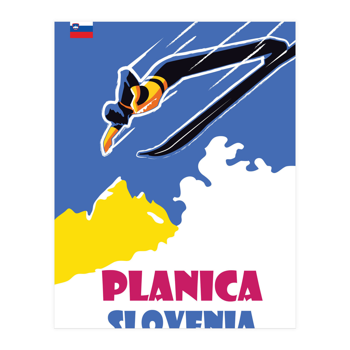 Planica, Slovenia, Ski Jump (Print Only)