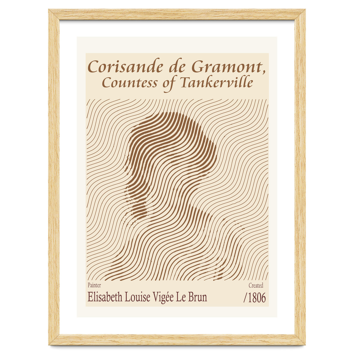 Corisande De Gramont, Countess Of Tankerville – Elisabeth Louise 1806