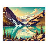 Vintage Lake Louise Banff Poster, Canada (Print Only) thumbnail
