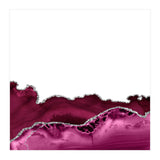 Burgundy & Silver Agate Texture 16  (Print Only) thumbnail