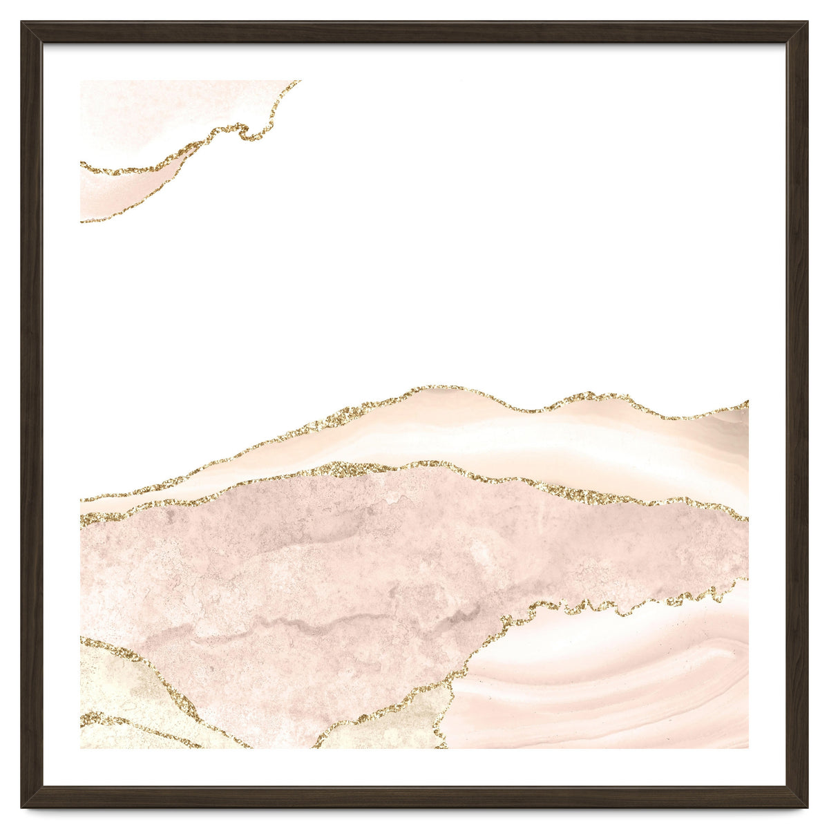 Ivory & Gold Agate Texture 08