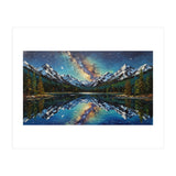Midnight Mountain Reflection (Print Only) thumbnail