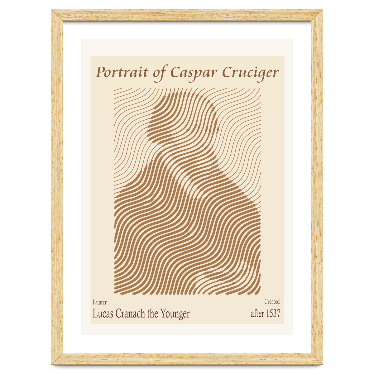 Portrait Of Caspar Cruciger (after 1537) – Lucas Cranach The Younger (german, 1515 1586)