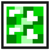 Green Abstract Square Tiles thumbnail