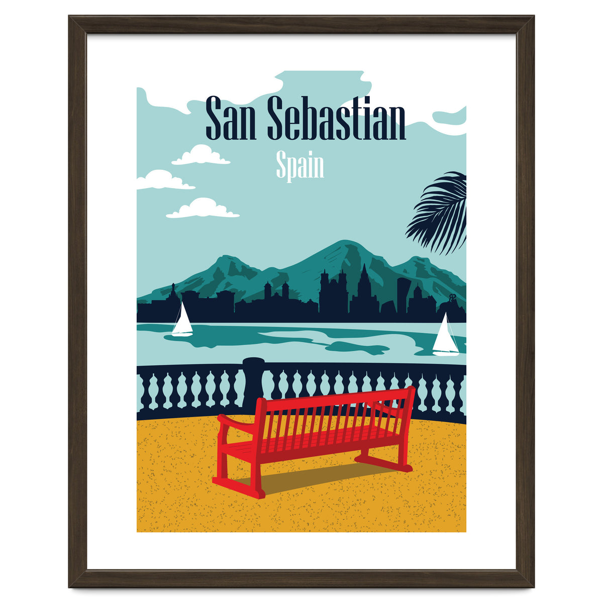 San Sebastian Beach, Spain