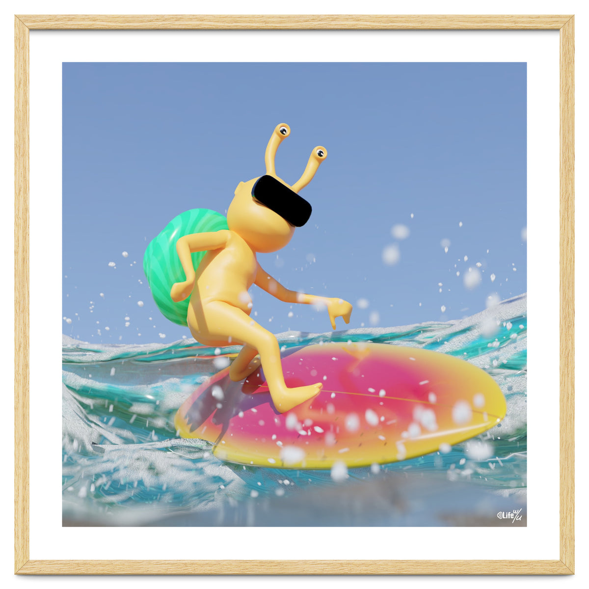 Surfing - angle #2 (Lwuba 043 Salt Proof Surfing 02)