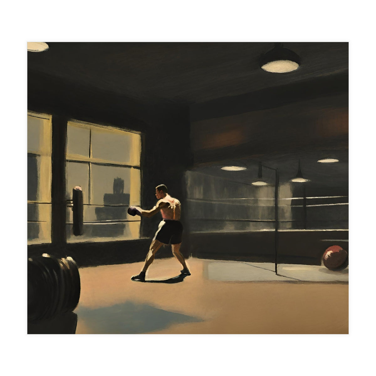 Boxing Gym #3 (Print Only)