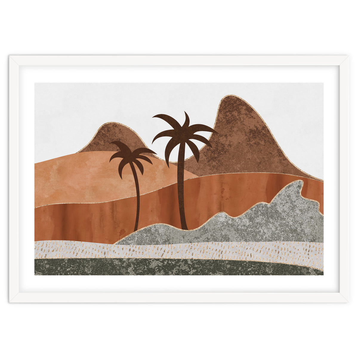 Abstract Landscape Desert Dream