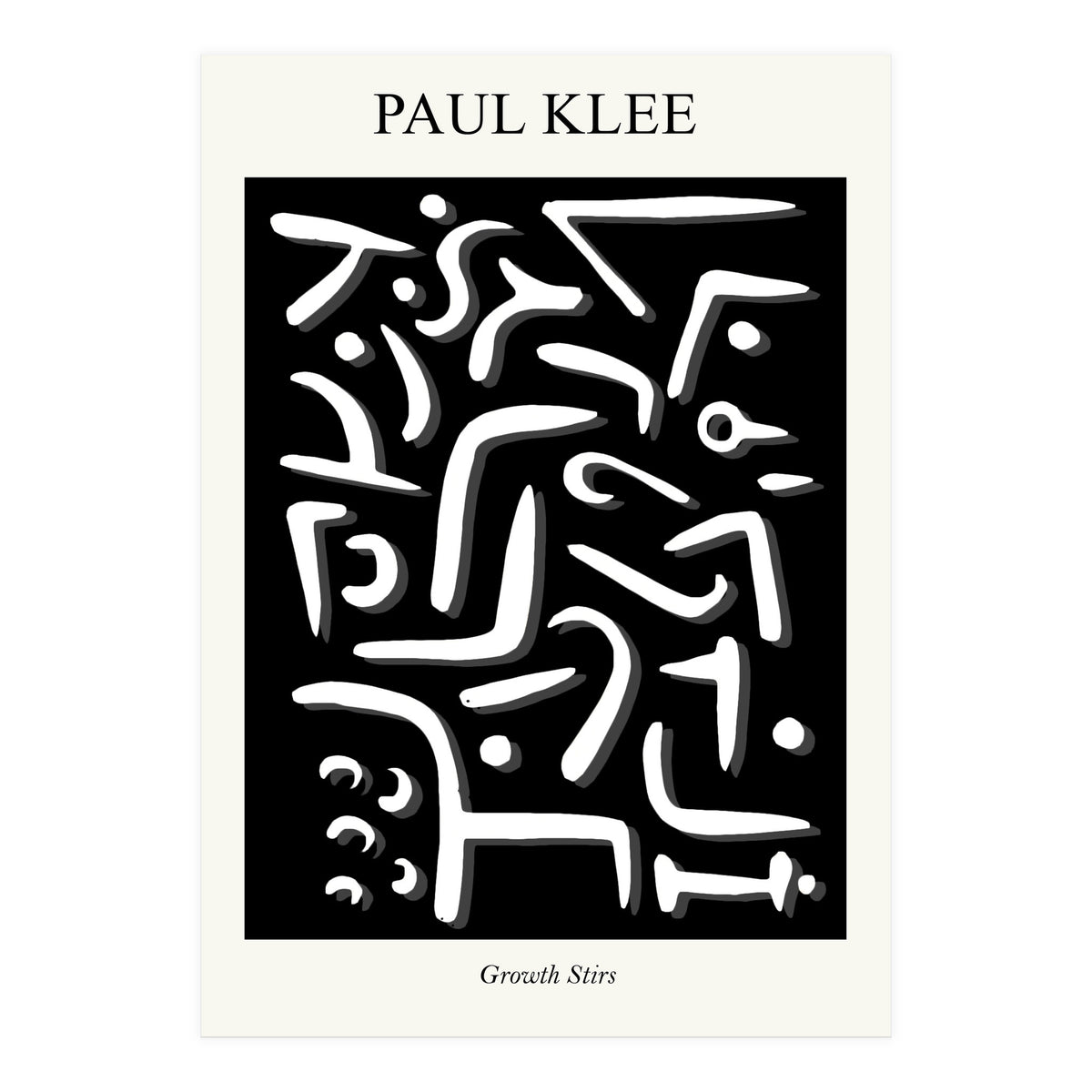 Growth Stirs — Inspired by Paul Klee (Print Only)