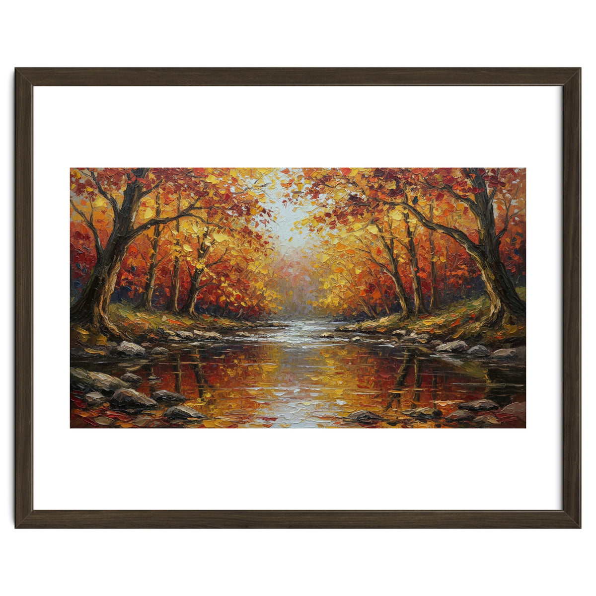Golden Autumn Creek