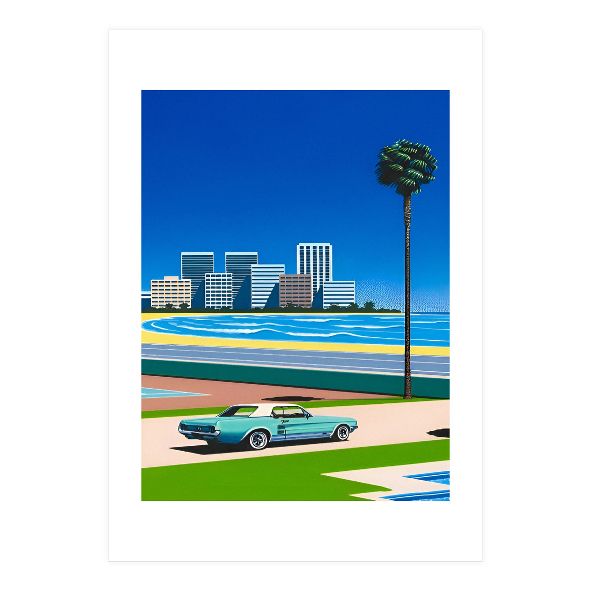 Hiroshi Nagai - Vaporwave, City Pop (Print Only)