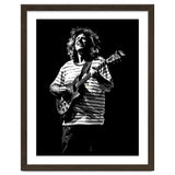 Pat Metheny American Jazz Guitarist Legend in Monochrome thumbnail