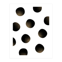 Dusted Black Polka (Print Only)