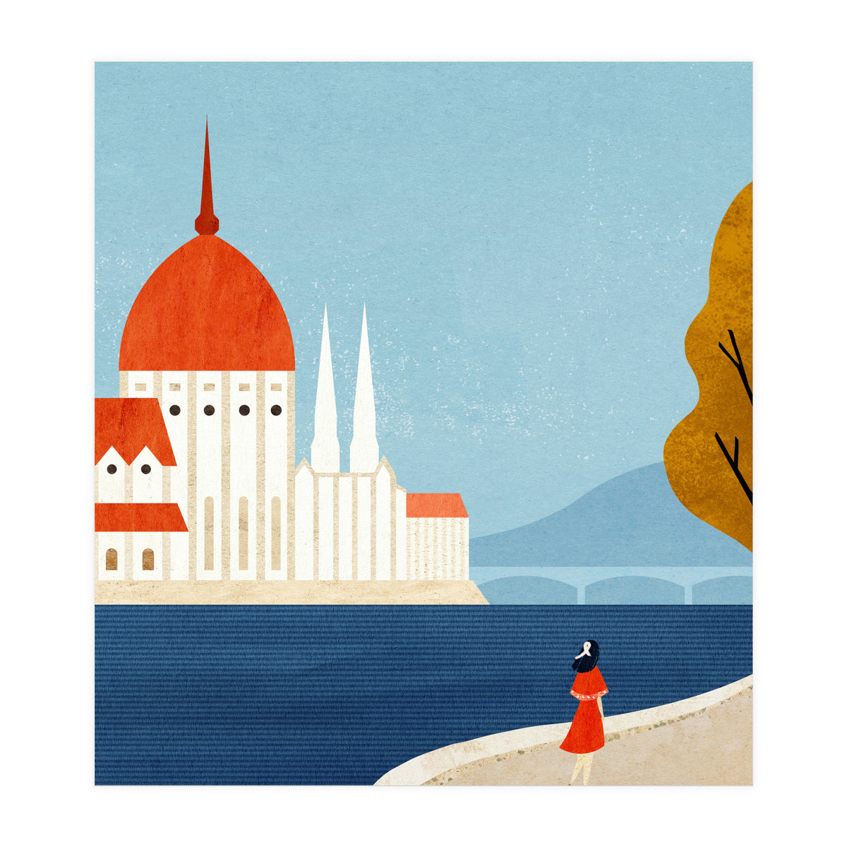 Autumn In Budapest (Print Only)