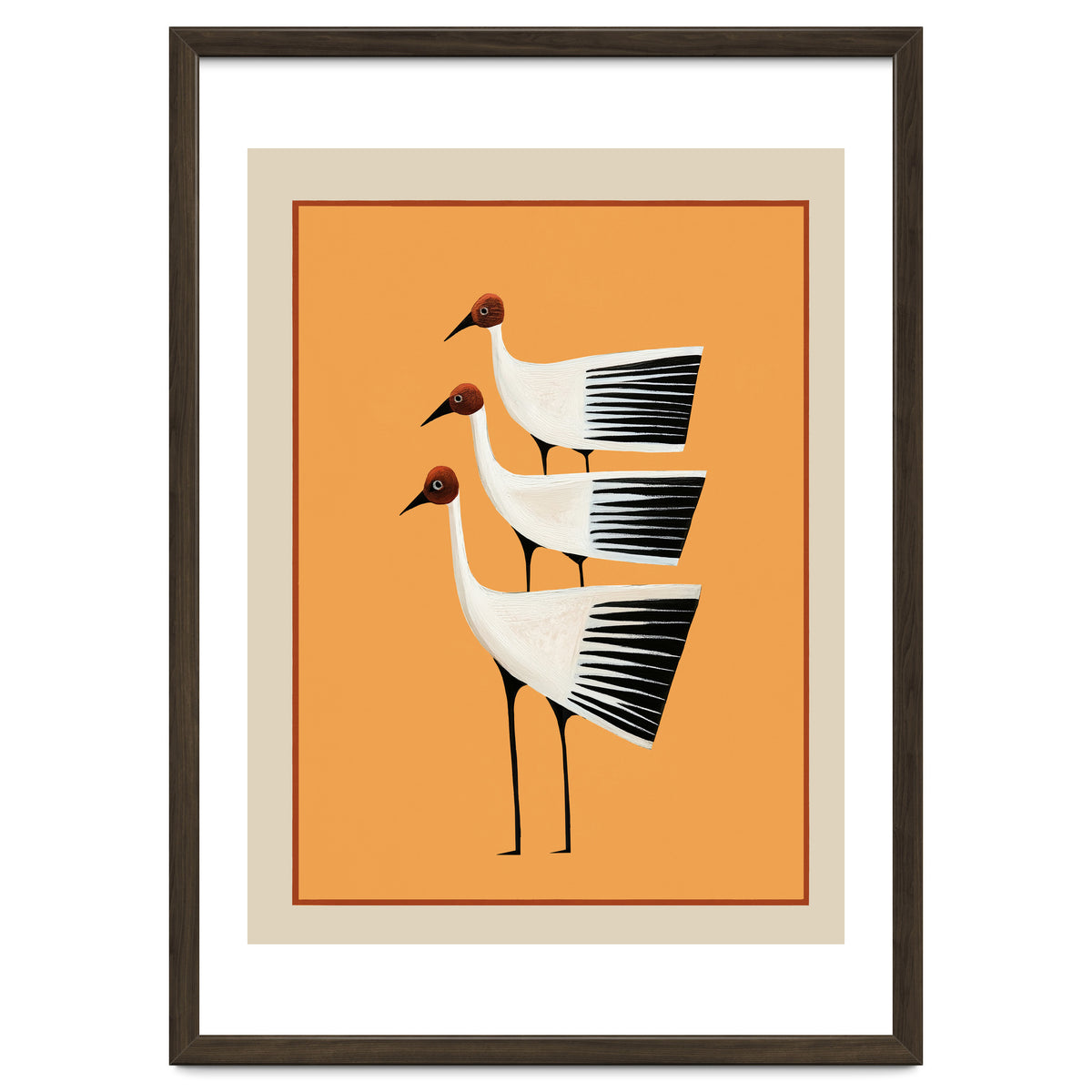Striped Bird Trio II