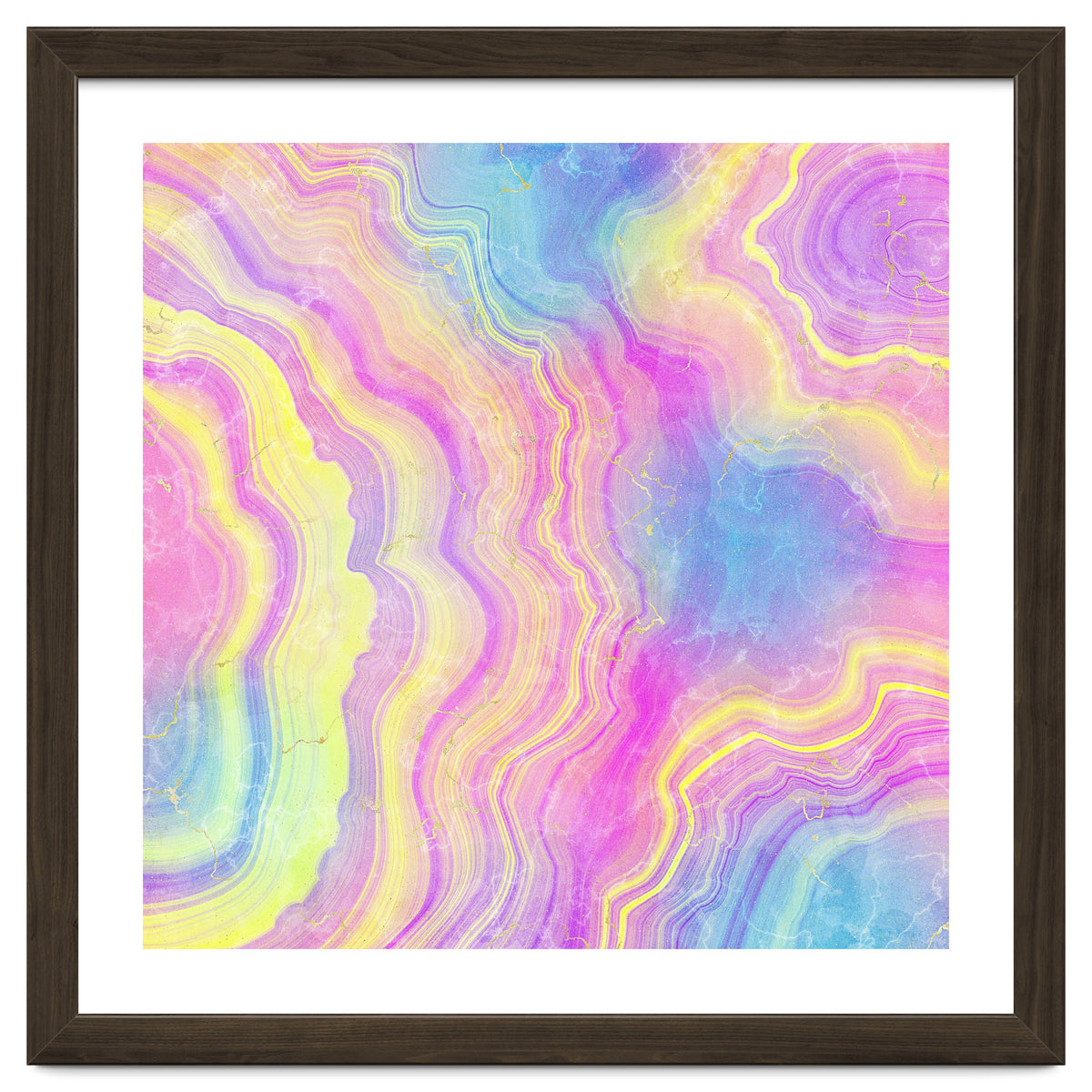 Neon Agate Texture 08