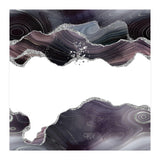 Black & Silver Glitter Agate Texture 07  (Print Only) thumbnail
