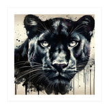 Watercolor Panther (Print Only) thumbnail