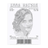 Receipt Art Emma Watson (Print Only) thumbnail