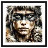 Fur Collar Warrior Portrait thumbnail