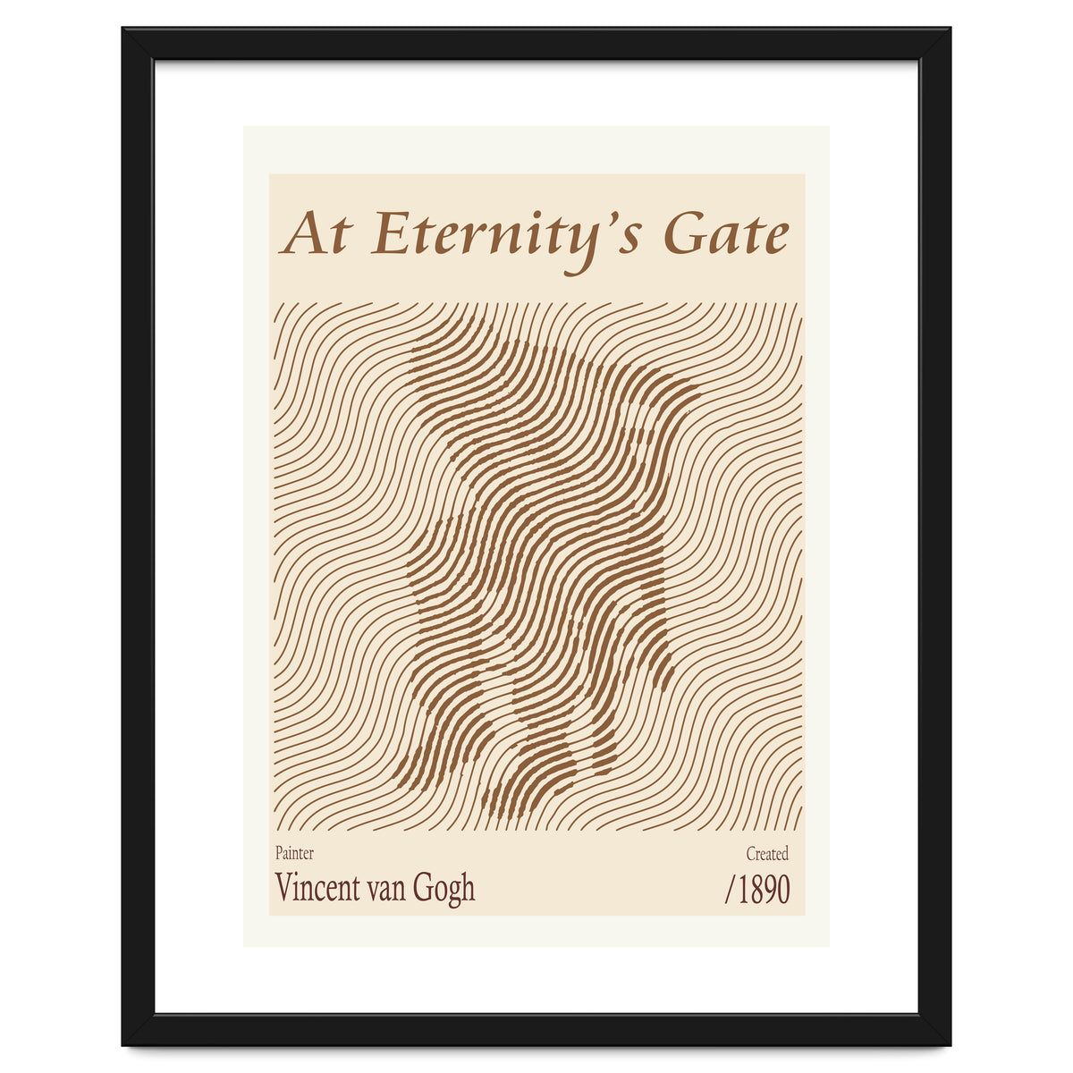 At Eternity’s Gate Vincent Van Gogh (1890)